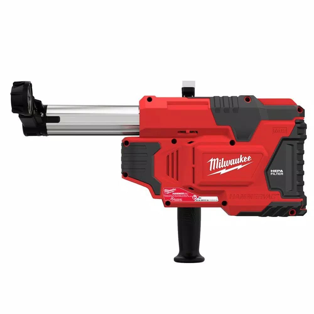Milwaukee M12 12V Lithium-Ion Cordless Universal HammerVac Dust Extractor (Tool-Only)