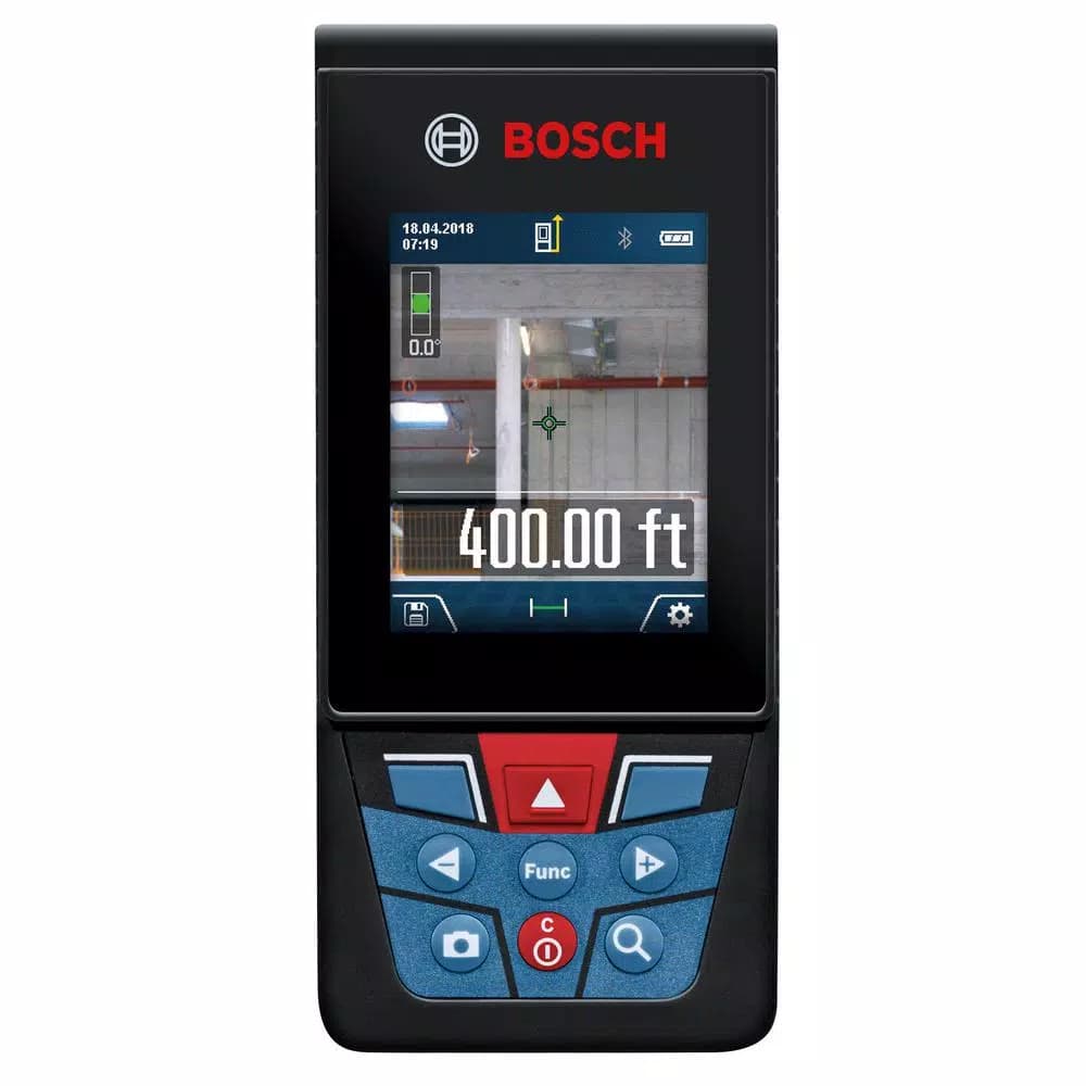 Bosch BLAZE GLM 400 C Outdoor Laser Measure with Digital Viewfinder and Bluetooth