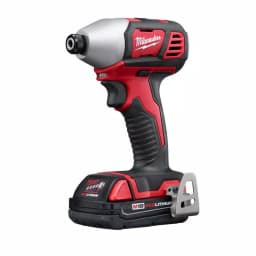 Milwaukee M18 18V Lithium-Ion Cordless 1/4 in. Hex Impact Driver Kit with (2) 1.5Ah Batteries, Charger, and Hard Case thumbnail 4