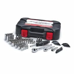 Husky 92-Piece Mechanics Tool Set with 1/4 in. and 3/8 in. Drive Ratchets and Sockets thumbnail 3