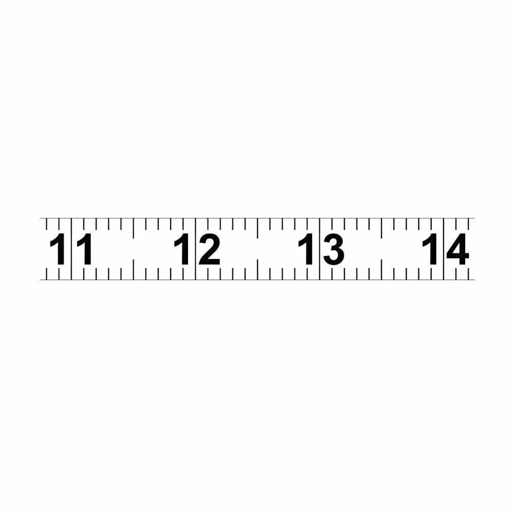 Lufkin Mezurall 12 ft. Chrome Clad Tape Measure, 1/2 in. Width