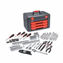 GearWrench 143-Piece 1/4 in. and 3/8 in. Drive Mechanics Tool Set thumbnail 1