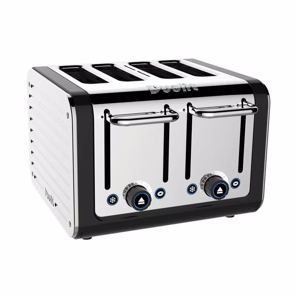 Dualit Design Series 4-Slice Stainless Steel Toaster with Interchangeable Panels