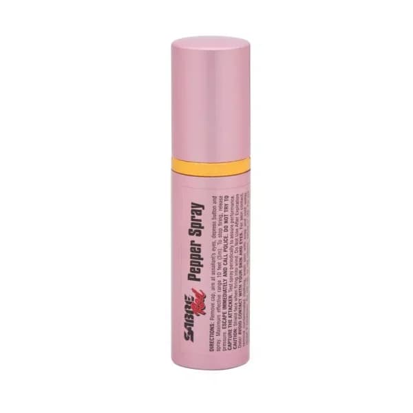 SABRE Lipstick Pepper Spray Personal Defense Spray - Pink Discreet Design