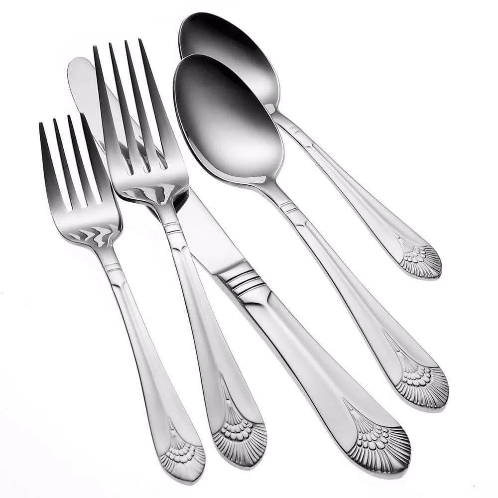 Oneida New York 18/10 Stainless Steel Dinner Forks, Set of 12