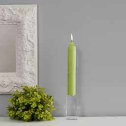 ROOT CANDLES 9 in. Timberline Collenette Willow Taper Candles, Beeswax Enriched, Box of 4 thumbnail 1