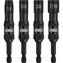 DEWALT 4-Piece Magnetic Pivoting Nut Driver Set for Impact Drivers thumbnail 2