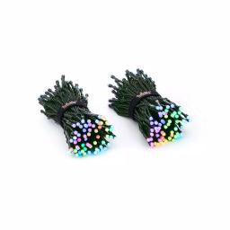Unbranded Twinkly 100 LED Multi-Color Smart String Lights, Bluetooth & Wi-Fi Controlled, 8.2 ft thumbnail 1