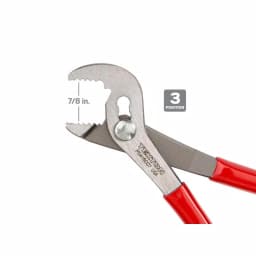 TEKTON 7 in. Angle Nose Slip Joint Pliers with Wire Shear thumbnail 7