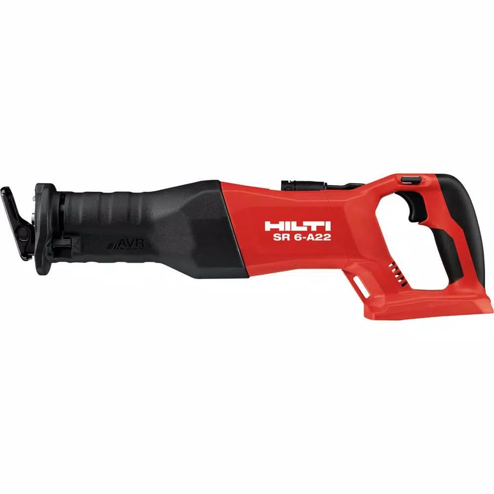 Hilti SR6 A 22V Cordless Brushless Reciprocating Saw Kit with 2 Batteries and Charger