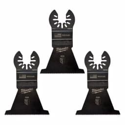 Milwaukee 2-1/2 in. High Carbon Steel Universal Fit Wood Oscillating Multi-Tool Blade, 3-Pack thumbnail 5