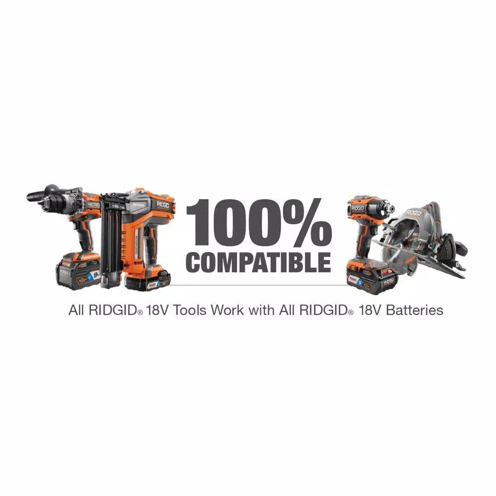 RIDGID 18V OCTANE Cordless Brushless 3-Speed 1/4 Sheet Sander Kit with 2.0 Ah Battery and Charger