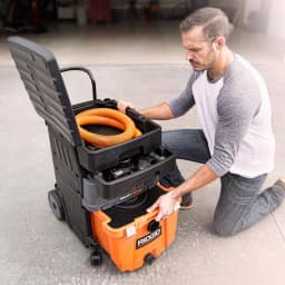 RIDGID 11 Gal. 6.5 Peak HP Smart Cart Wet/Dry Shop Vacuum with Fine Dust Filter thumbnail 10
