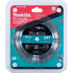 Makita 6-1/2 in. 28T Carbide-Tipped Wood Plunge Saw Blade thumbnail 2