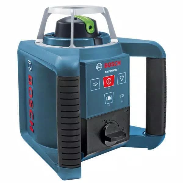Bosch GRL300HVG 1000 ft. Self-Leveling Green Rotary Laser Level Kit