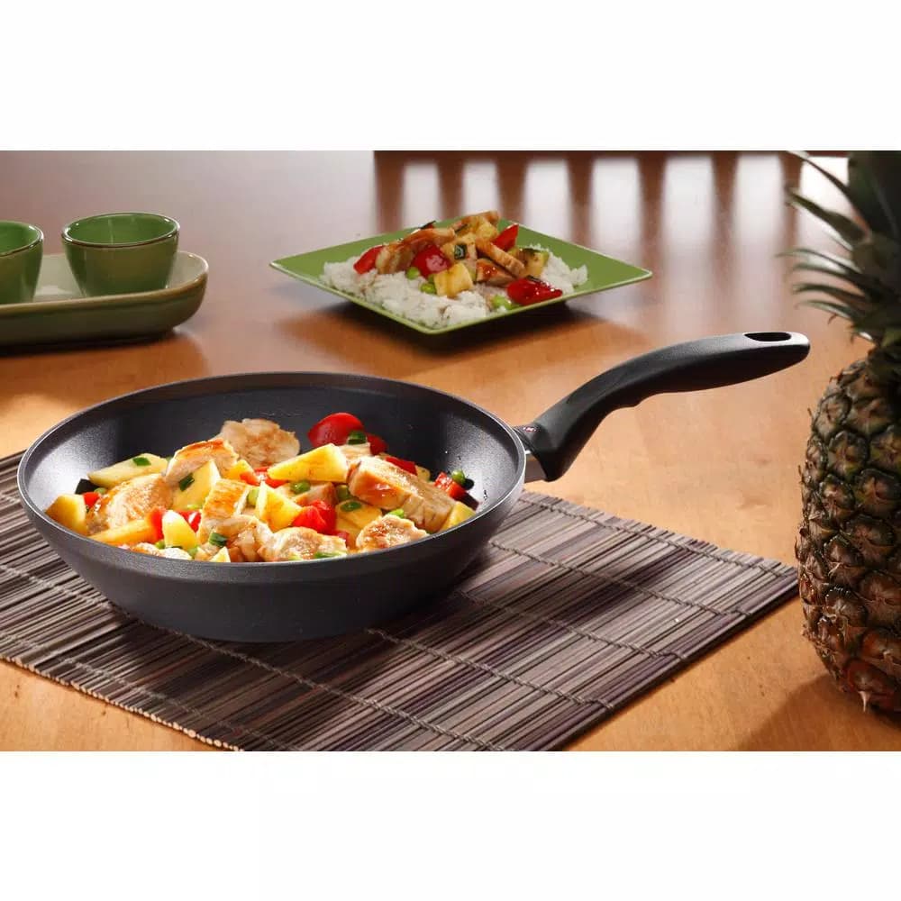 Swiss Diamond EDGE Nonstick 10.25 in. Stir Fry Pan with Glass Lid