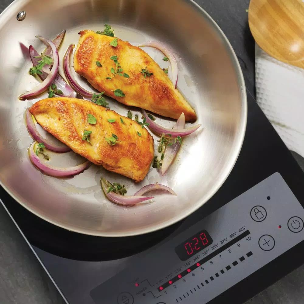 Tramontina Gourmet 12 in. Tri-Ply Clad Stainless Steel Frying Pan