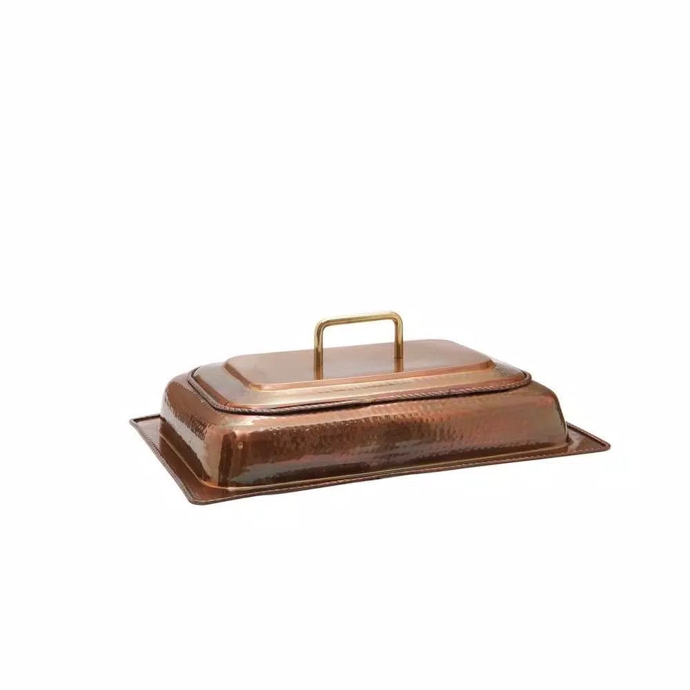 Old Dutch Antique Copper Plated Stainless Steel Replacement Lid for #842 Chafing Dish