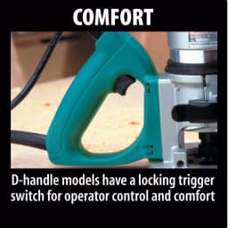 Makita RF1101 2-1/4 HP 11-Amp Variable Speed Router thumbnail 4