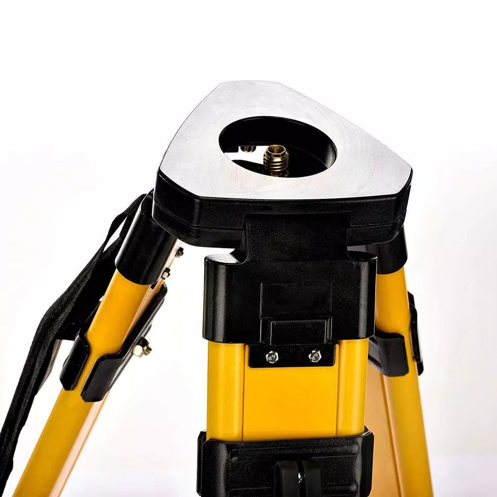 AdirPro Heavy Duty Wood and Fiberglass Quick Clamp Construction Tripod
