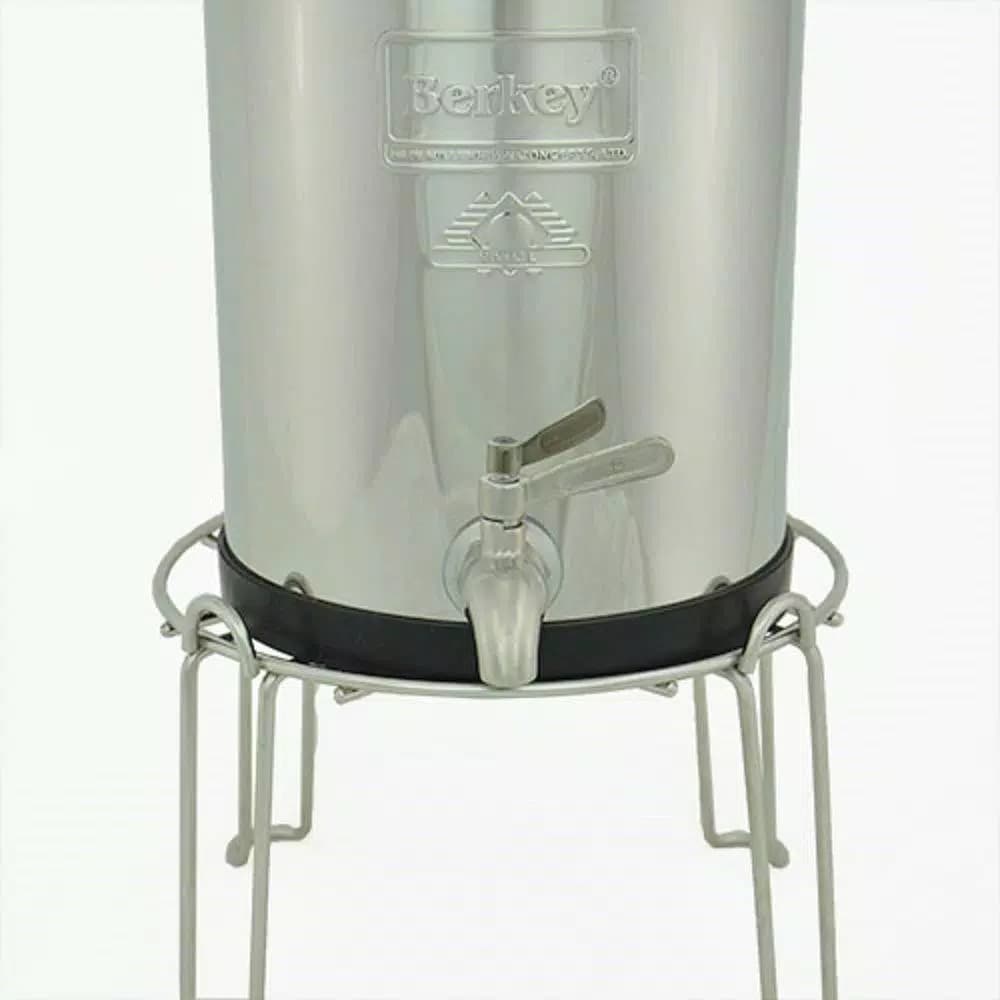 Berkey Polished Stainless Steel Water Filter Stand - Medium