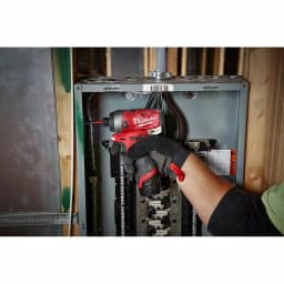 Milwaukee M12 FUEL 12V Brushless Cordless Ratchet & Impact Driver 3-Tool Combo Kit with (2) 2.0Ah Batteries thumbnail 13