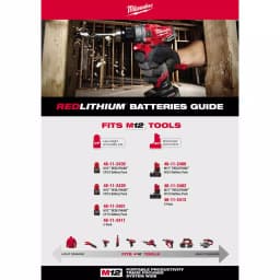 Milwaukee M12 REDLITHIUM 12V 1.5Ah Compact Lithium-Ion Battery Pack (2-Pack) thumbnail 2