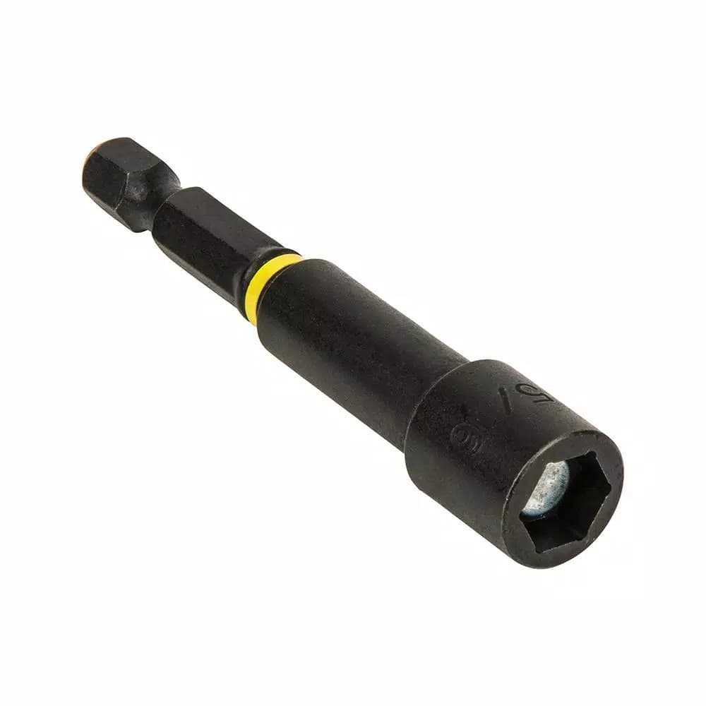Klein Tools 5/16 in. S2 Steel Nut Driver Pro Impact Power Bit Set, 3-Piece