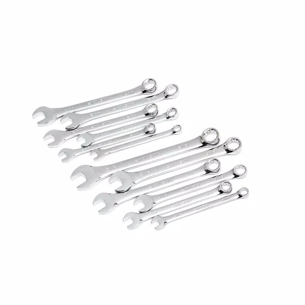 Husky 211-Piece Mechanic Tool Set with 1/4 in., 3/8 in., and 1/2 in. Drive Ratchets and Sockets