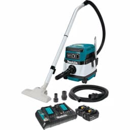 Makita 18V X2 LXT Cordless/Corded 2.1 Gal. HEPA Dry Dust Extractor Vacuum Kit thumbnail 1