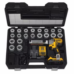 DEWALT 20V MAX XR Brushless Cordless Cable Stripper Kit with 20 Bushings, Battery & Charger thumbnail 1