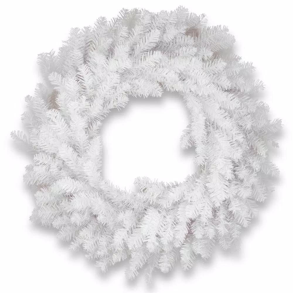 National Tree Company 30 in. Dunhill White Fir Artificial Wreath, Undecorated Holiday Decor