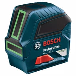 Bosch GLL 100 GX Green-Beam Self-Leveling Cross-Line Laser Level, 100 ft. (Factory Reconditioned) thumbnail 9