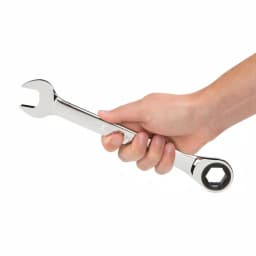 TEKTON 17 mm Ratcheting Combination Wrench, 6-Point Box End, 72-Tooth Gear thumbnail 7