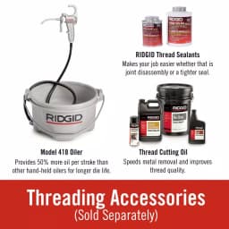 RIDGID OO-R 1/2 in. NPT Right-Hand 14 TPI Alloy Die Head thumbnail 13