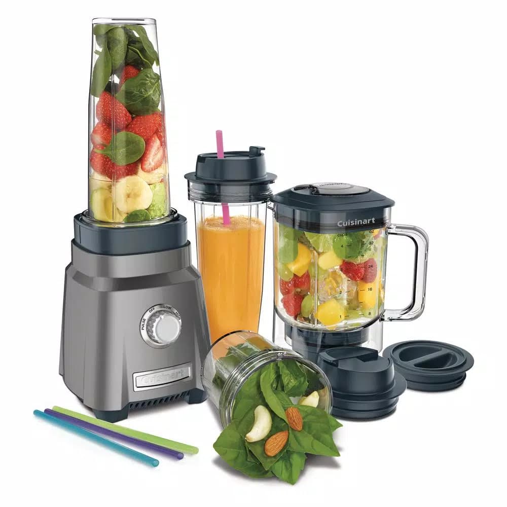 Cuisinart Hurricane 32 oz. Compact Juicing Blender, 3-Speed, Brushed Chrome