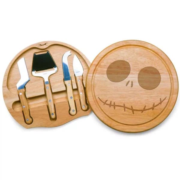 TOSCANA Picnic Time Jack Circo 10.2 in. Cheese Board and Tools Set
