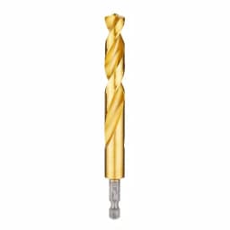 Milwaukee SHOCKWAVE 1/2 in. Titanium Twist Drill Bit with 1/4 in. Hex Shank thumbnail 5