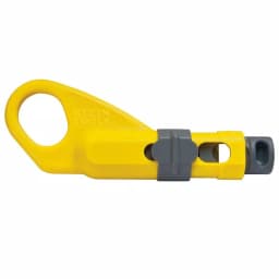 Klein Tools Coax Combination Radial Stripper for RG6, RG59, RG11, and RG7 Cables thumbnail 1