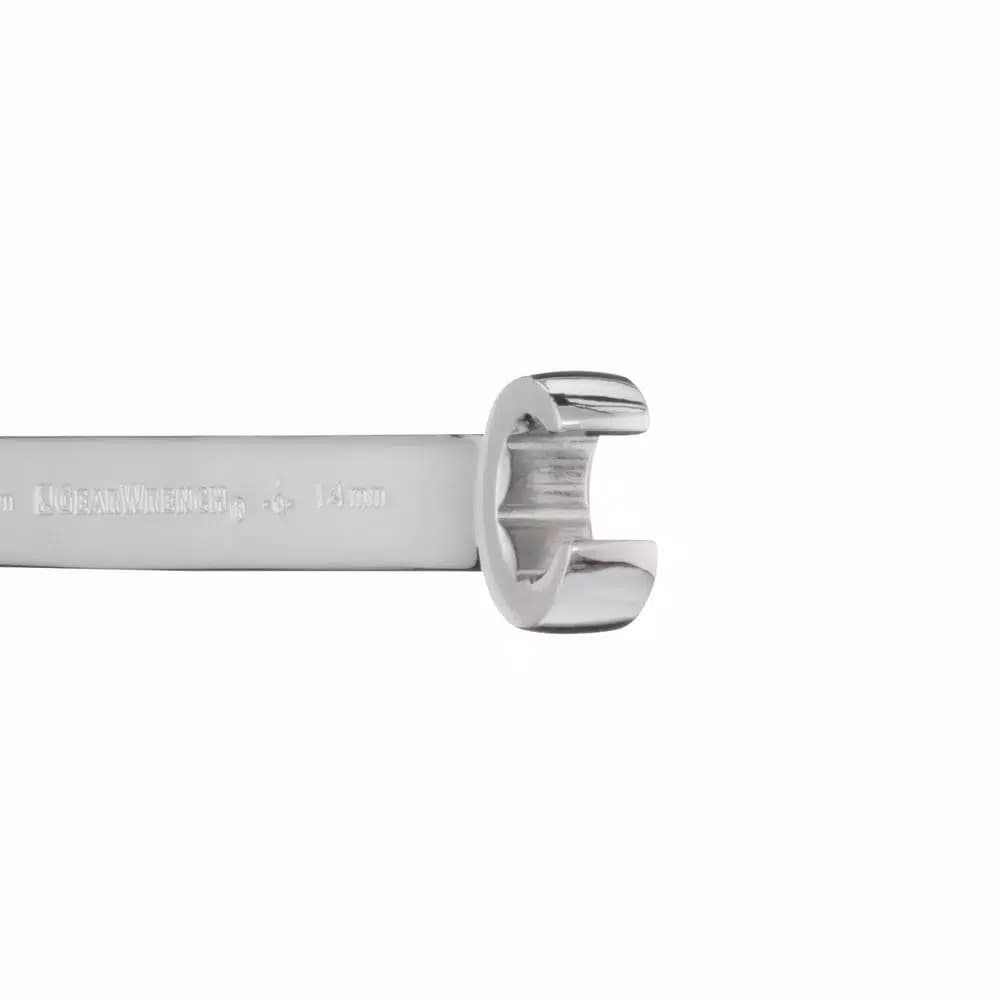 GearWrench 6-Piece Metric Flare Nut Wrench Set with Blow Molded Tray