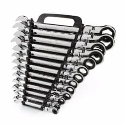 TEKTON 13-Piece Flex-Head Ratcheting Combination Wrench Set, 1/4 in. to 1 in. thumbnail 1