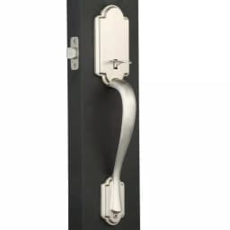 Kwikset Arlington Satin Nickel Entry Door Lever, Right-Handed, Handleset Only thumbnail 2