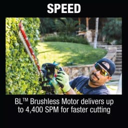 Makita 18V LXT Brushless Cordless 30 in. Hedge Trimmer Kit with (2) 5.0 Ah Batteries and Charger thumbnail 6