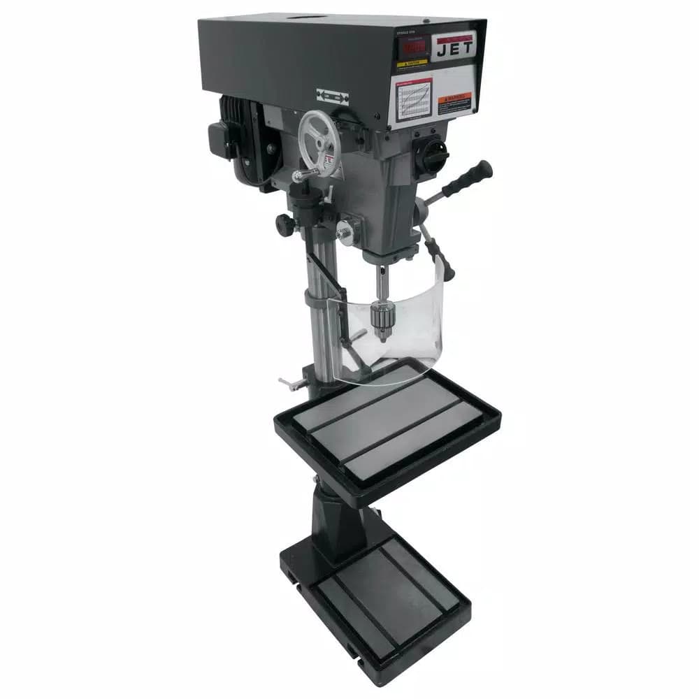 JET 1 HP 15 in. Floor Standing Drill Press, Variable Speed, 115/230V, J-A5816