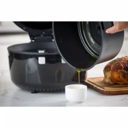 Modernhome 7 Qt. Auto-Stirring Digital Air Fryer, 1350W Rotating Convection Oven thumbnail 6