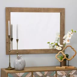 Aspire Home Accents Pueblo Beveled Glass Wall Mirror with 3 in. Solid Wood Frame, 40 x 30 in. thumbnail 5