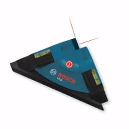Bosch Tile Laser Square Level and GLL 2 Cross Line Laser Combo with Clamping Mount thumbnail 3