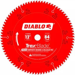 Diablo 12 in. x 84-Tooth Trex Composite Material Circular Saw Blade thumbnail 1