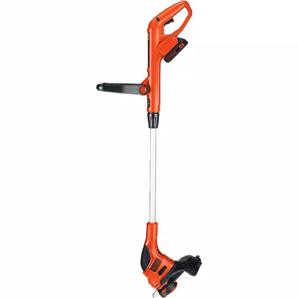 BLACK+DECKER 20V MAX Cordless String Trimmer and Edger with (2) 1.5 Ah Lithium-Ion Batteries and Charger