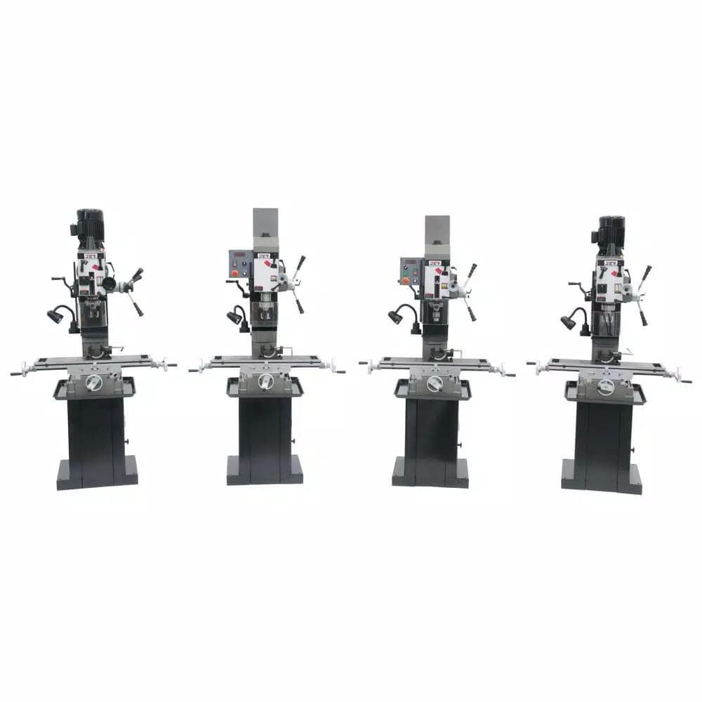 JET JMD-45GH Geared Head Square Column Mill Drill Press, 115V/230V